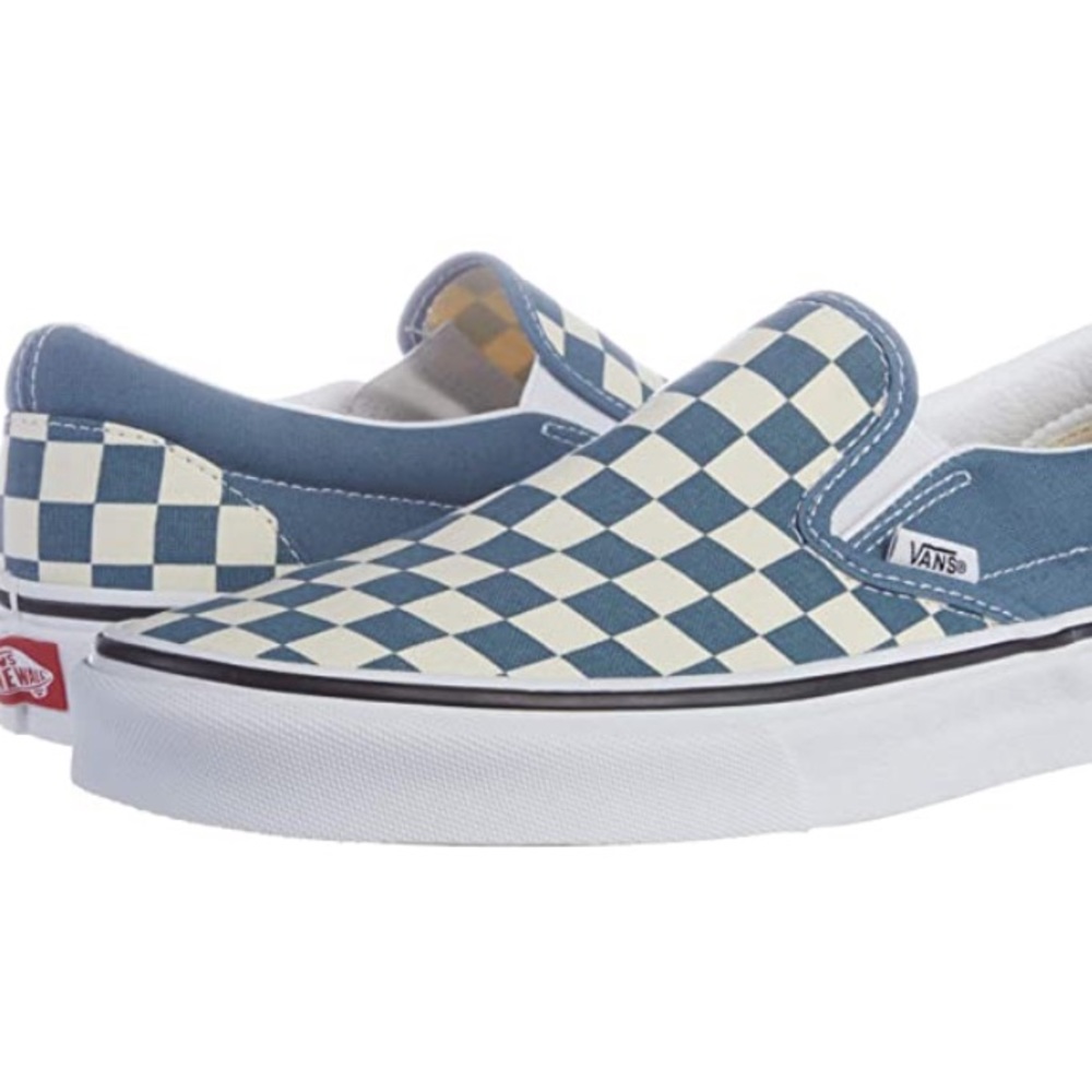NWT Mens 9 Vans Slip On Checkerboard - Picture 1 of 9